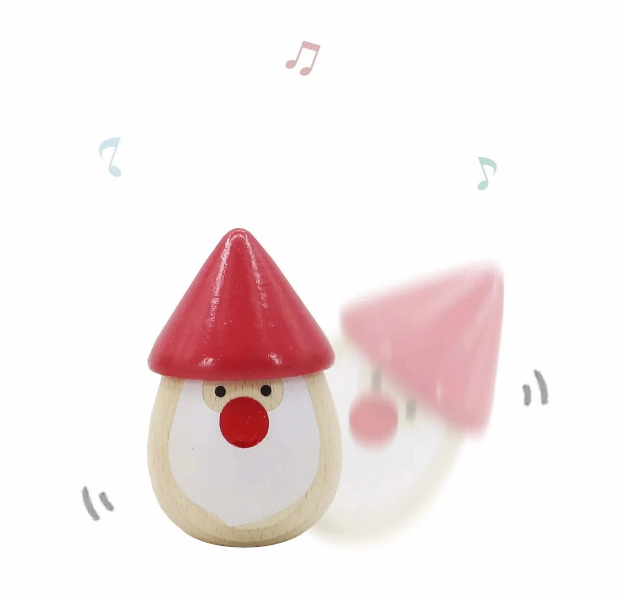 Kaper Kidz Toys Christmas Santa Maraca Shaker