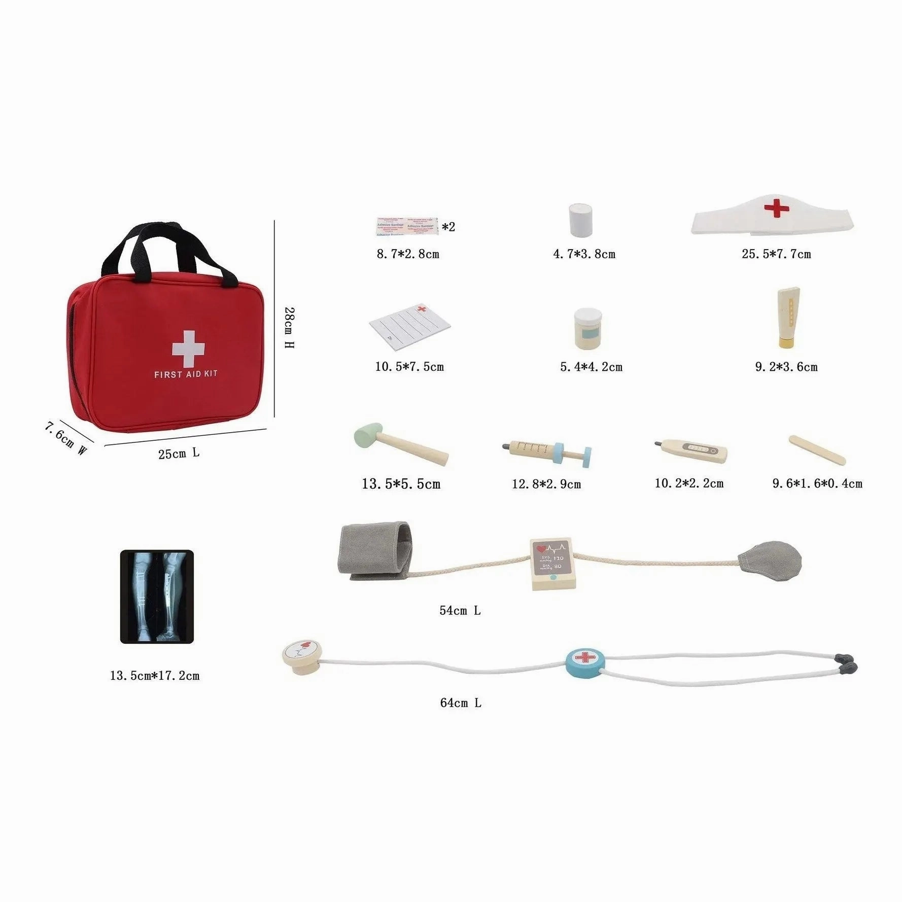 Kaper Kidz Toys Deluxe Doctor Play Set