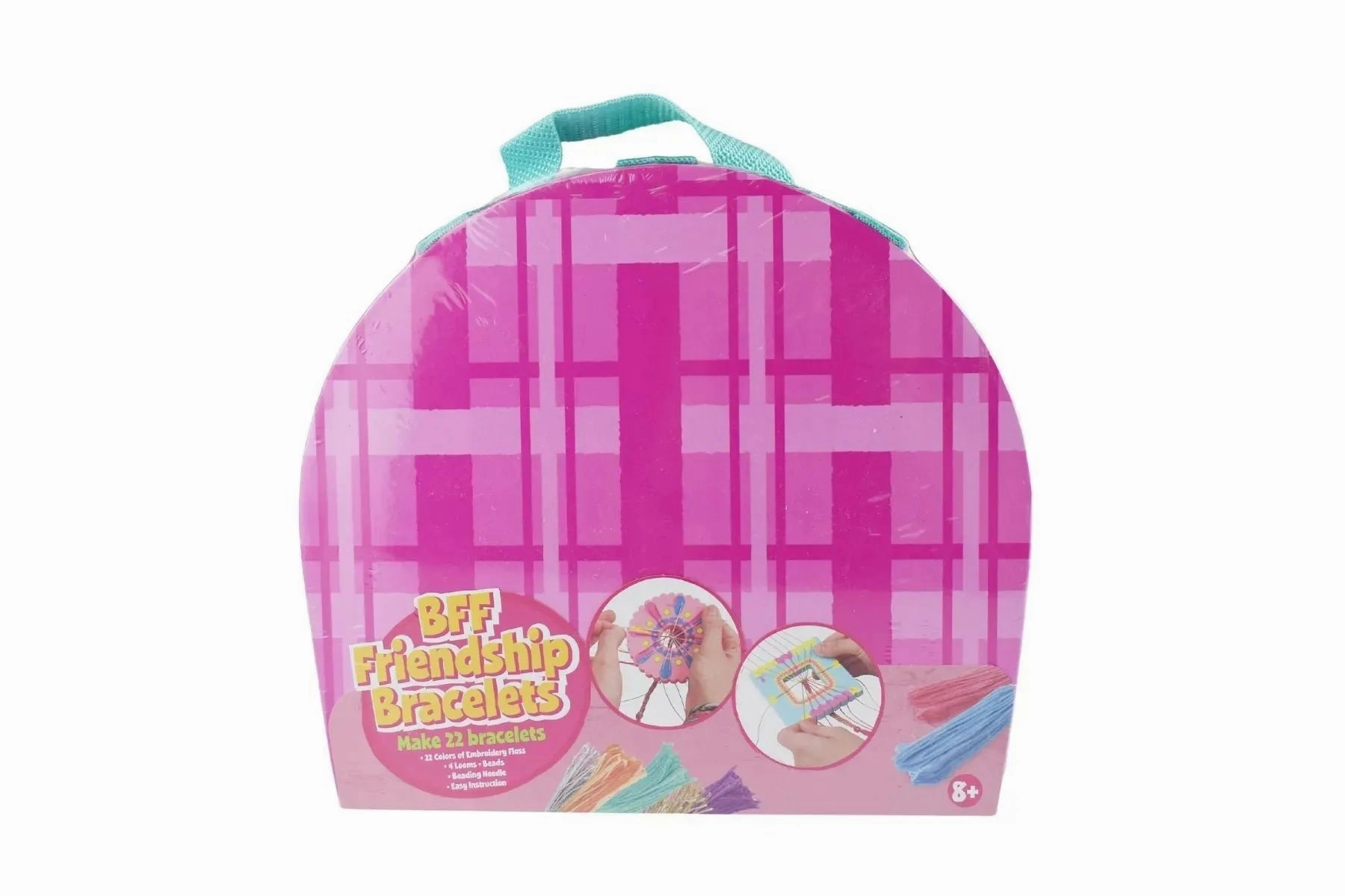 Kaper Kidz Toys Friends 4 Ever Bracelet Making Kit Pink