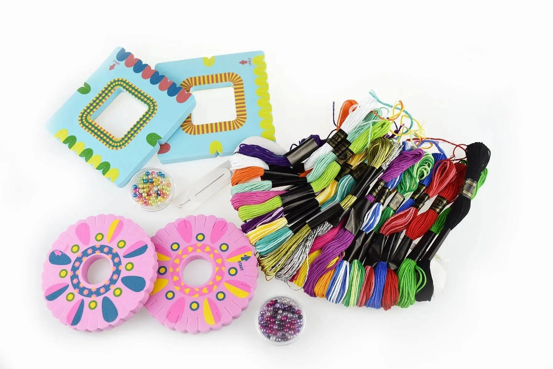 Kaper Kidz Toys Friends 4 Ever Bracelet Making Kit Pink