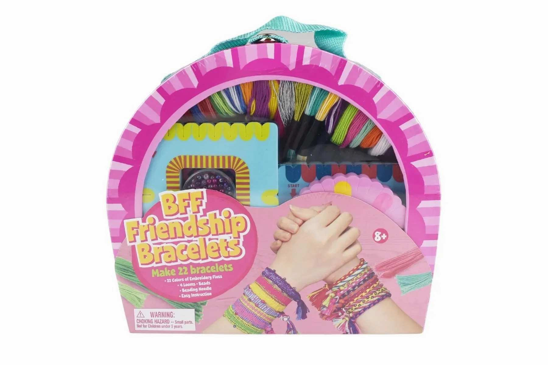 Kaper Kidz Toys Friends 4 Ever Bracelet Making Kit Pink