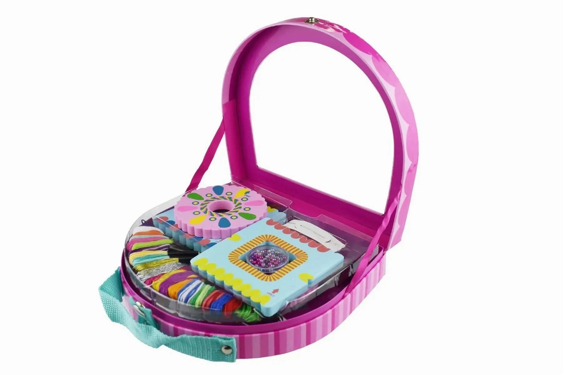 Kaper Kidz Toys Friends 4 Ever Bracelet Making Kit Pink