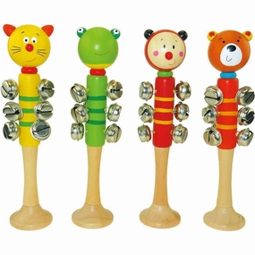 Kaper Kidz Toys Kaper Kidz - Animal Bell Stick with Base
