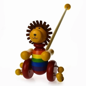 Kaper Kidz Toys Kaper Kidz - Push-A-Long Lion
