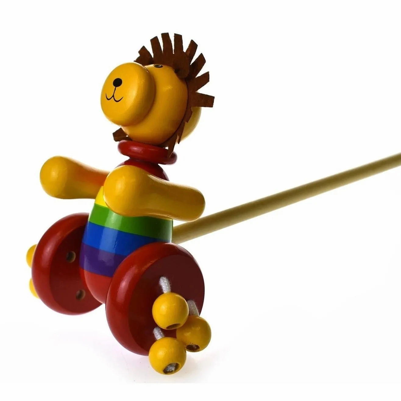 Kaper Kidz Toys Kaper Kidz - Push-A-Long Lion