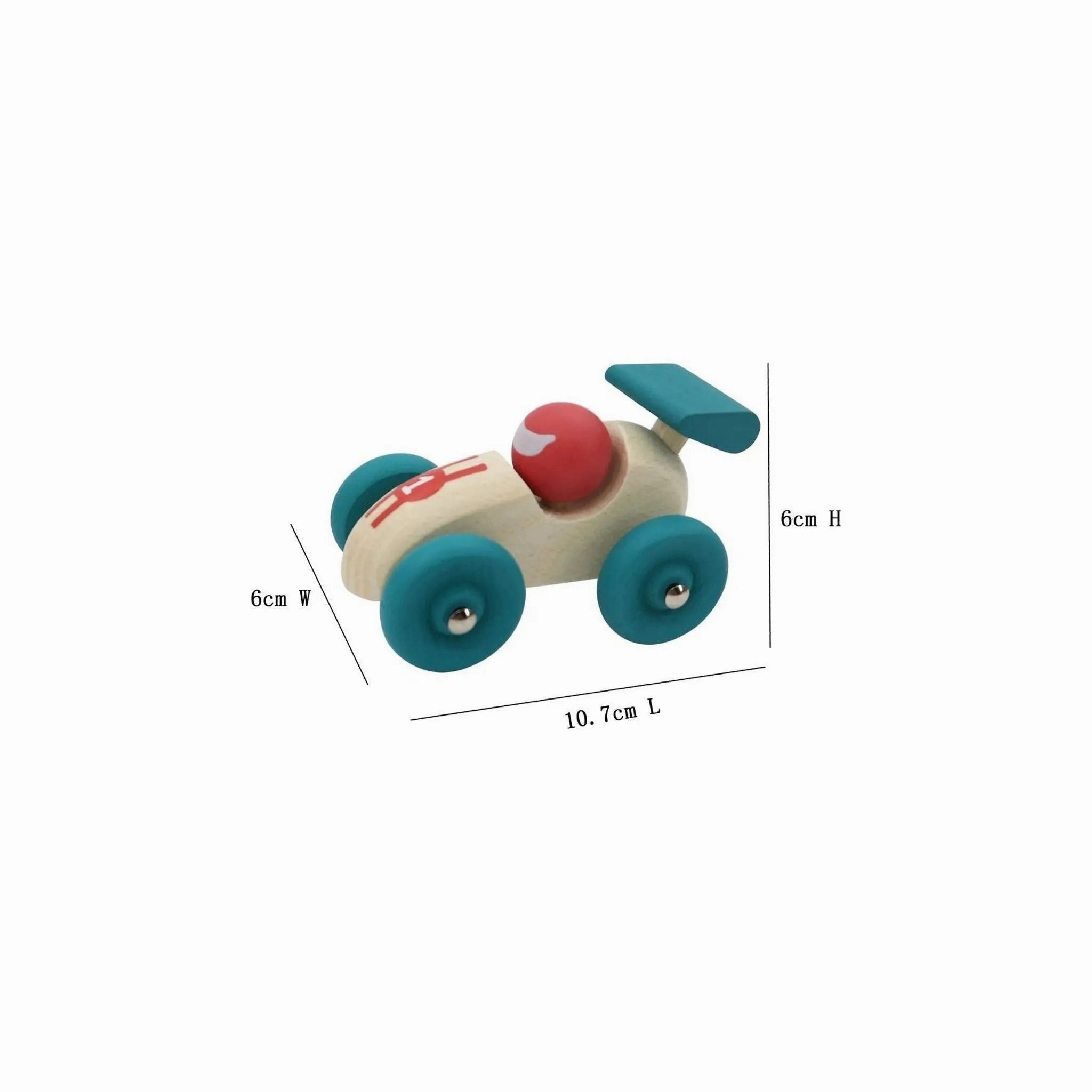 Kaper Kidz Toys Kaper Kidz - RETRO WOODEN RACING CAR