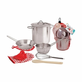 Kaper Kidz Toys Kaper Kidz - Stainless Steel Cooking Playset