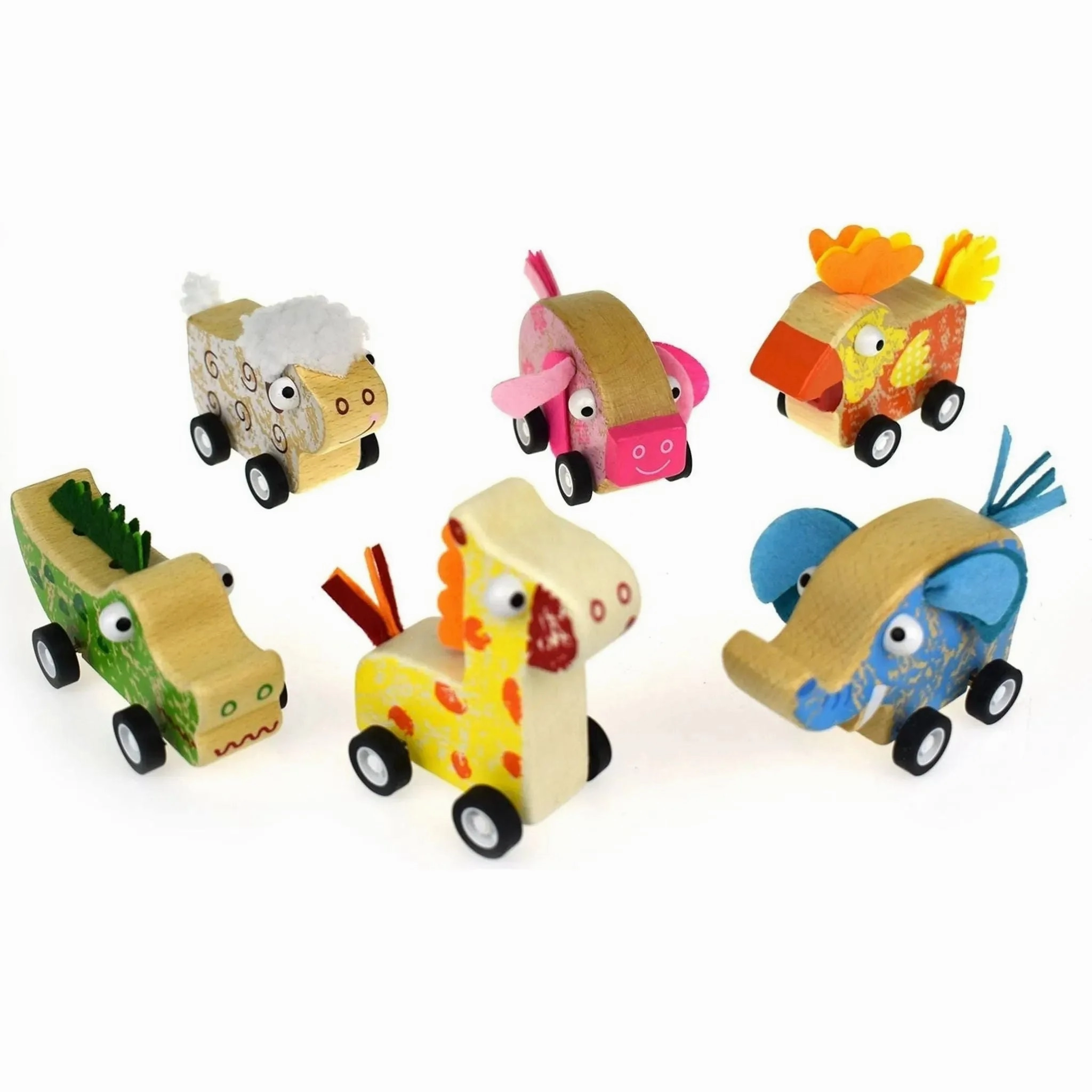 Kaper Kidz Toys Kaper Kidz - Wooden Pull Back Animal