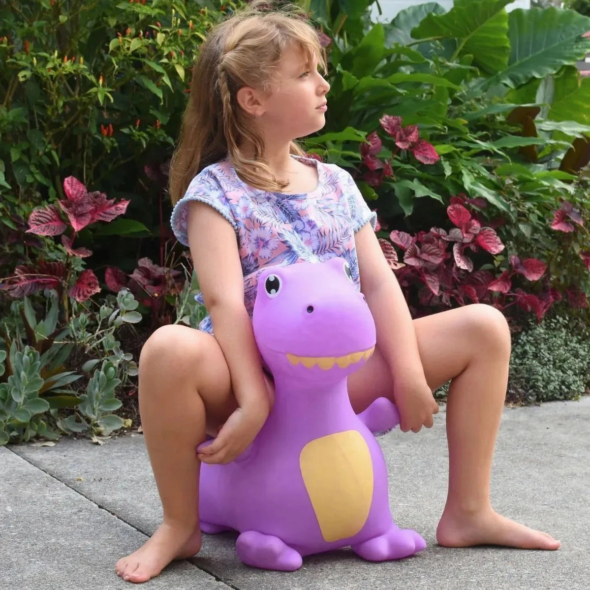 Kaper Kidz Toys Kaper Kidz Bouncy Riders - Periwinkle the T-Rex