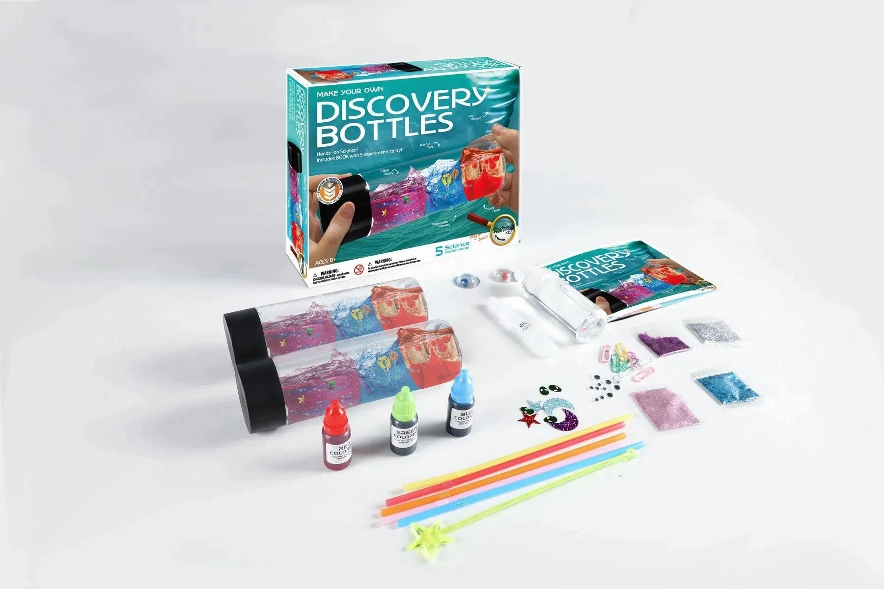 Kaper Kidz Toys Make Your Own Discovery Bottle (5 In 1)