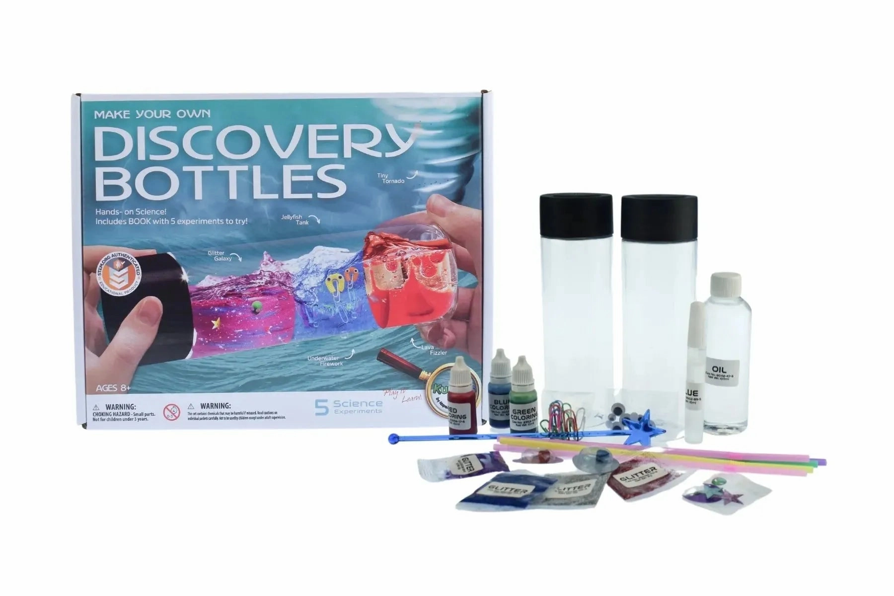 Kaper Kidz Toys Make Your Own Discovery Bottle (5 In 1)