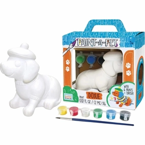 Kaper Kidz Toys Paint A Pet - Doxie Dachshund Craft Kit