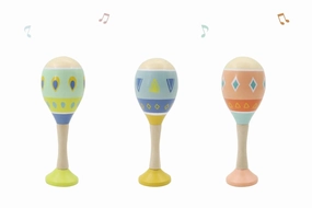 Kaper Kidz Toys Pattern Play Maracas With Base