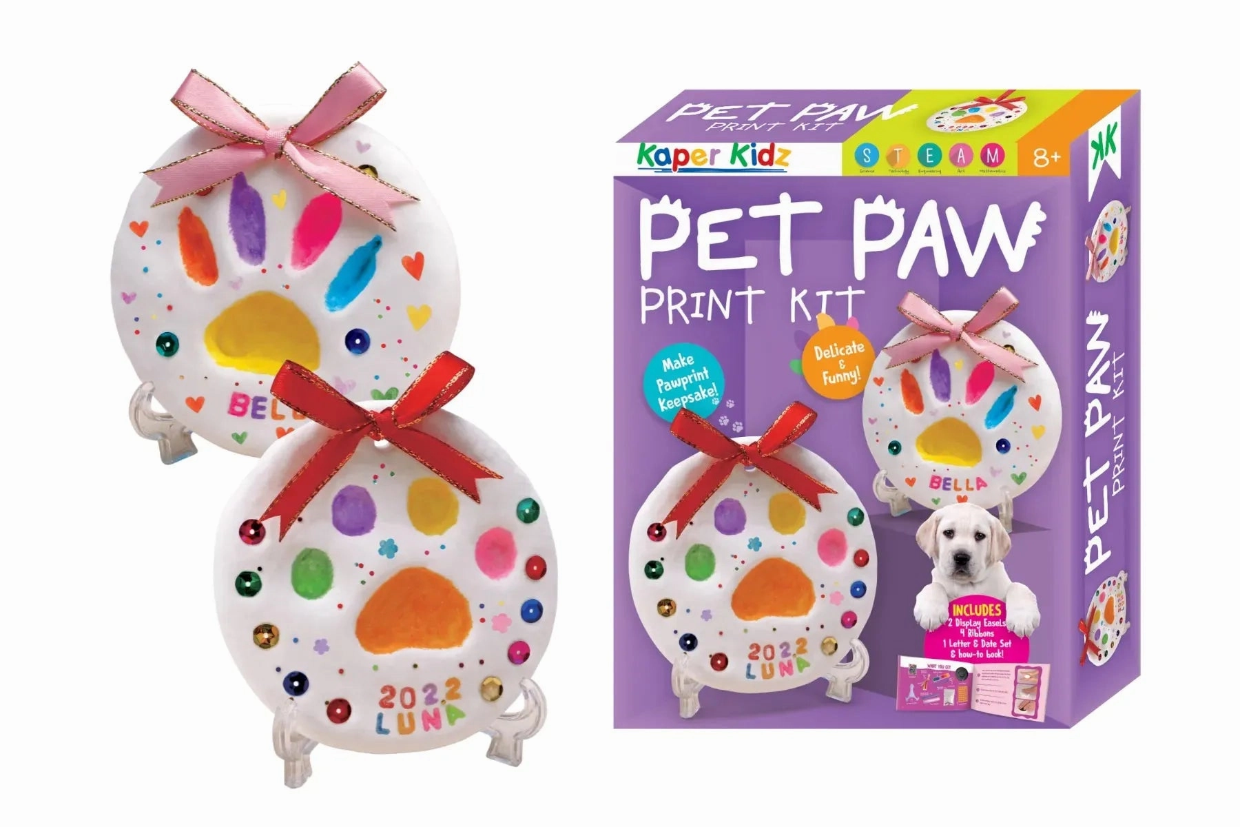 Kaper Kidz Toys Pet Paw Print Kit