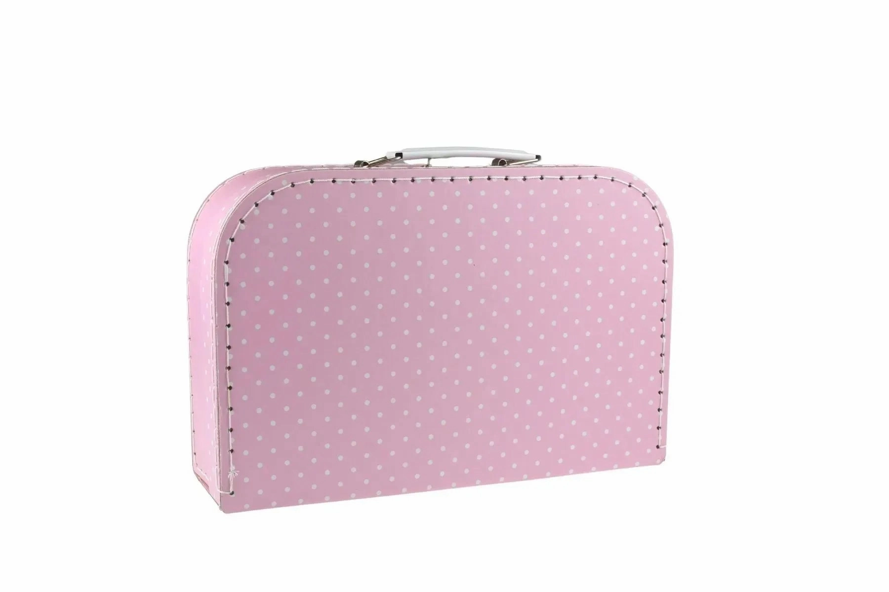 Kaper Kidz Toys Pink Tin Tea Set In Suitcase 15 Piece