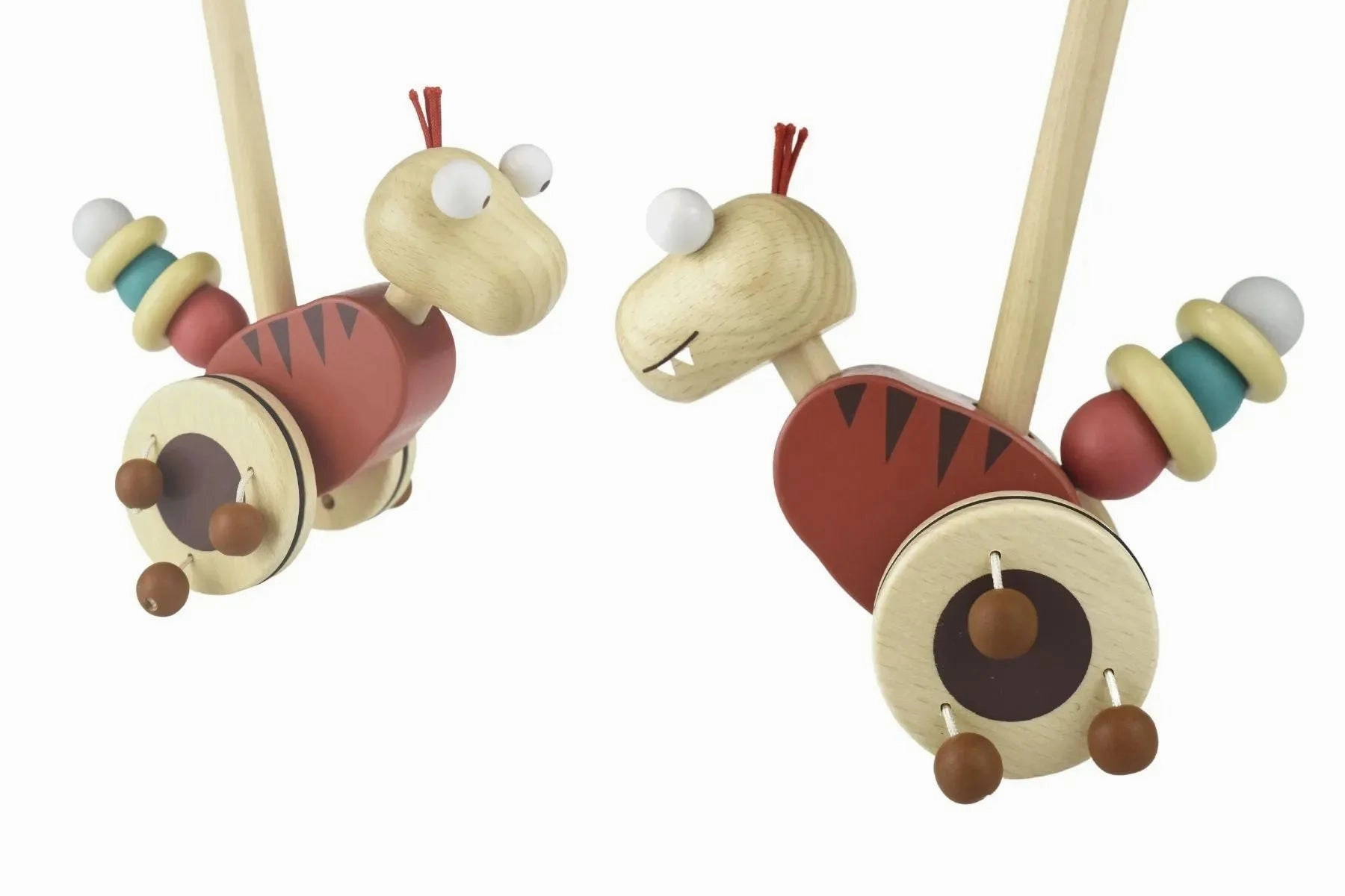 Kaper Kidz Toys Push Along Calm & Breezy Dinosaur