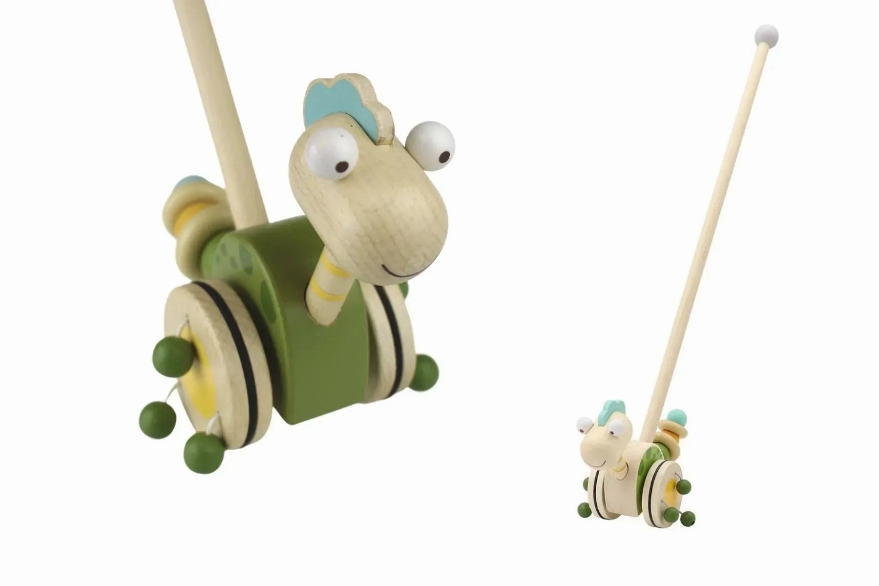 Kaper Kidz Toys Push Along Calm & Breezy Dinosaur