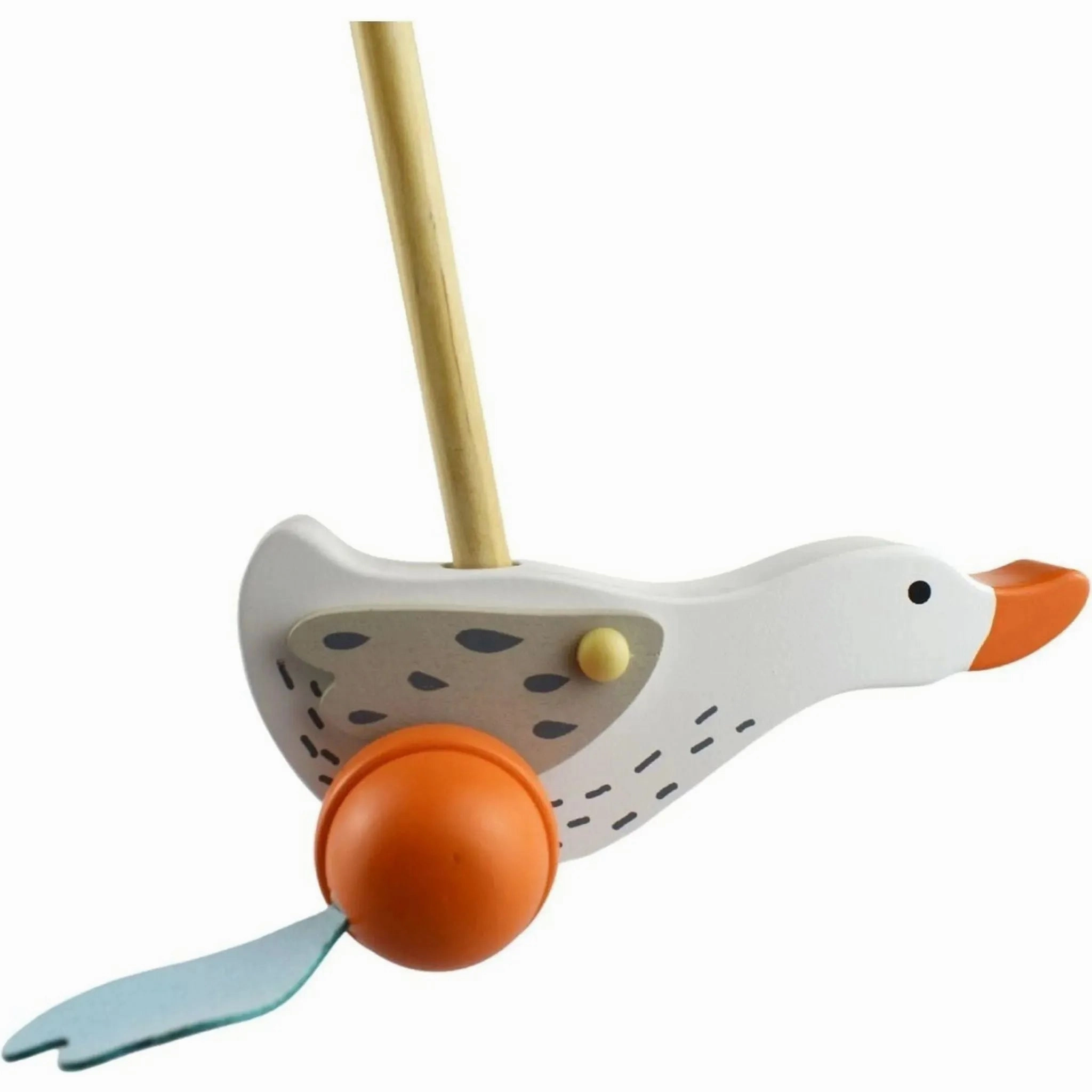 Kaper Kidz Toys Push Along Wild Goose
