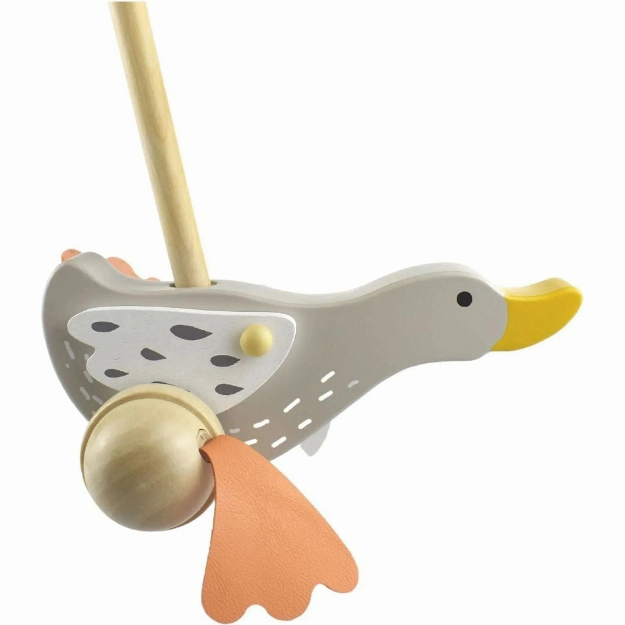 Kaper Kidz Toys Push Along Wild Goose
