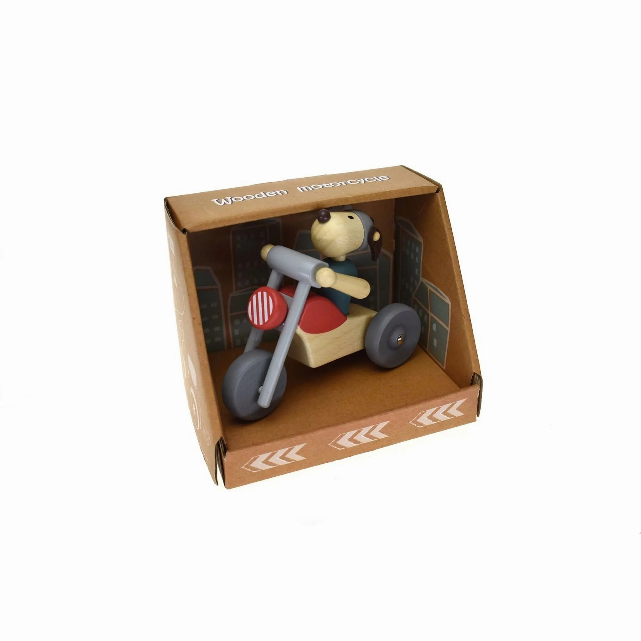 Kaper Kidz Toys Retro Motorcycle with Dog Rider