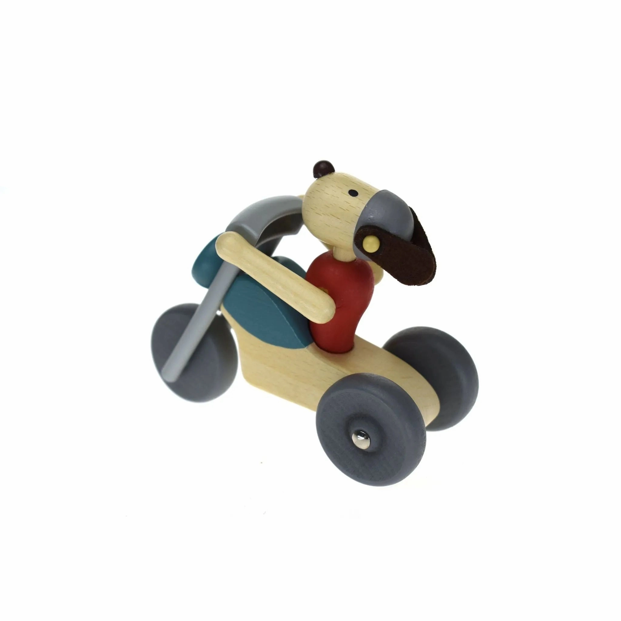 Kaper Kidz Toys Retro Motorcycle with Dog Rider