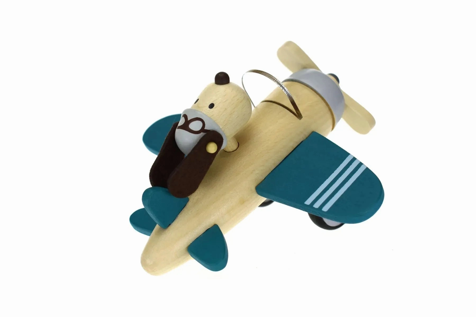 Kaper Kidz Toys Retro Plane With Cute Dog Driver - Large