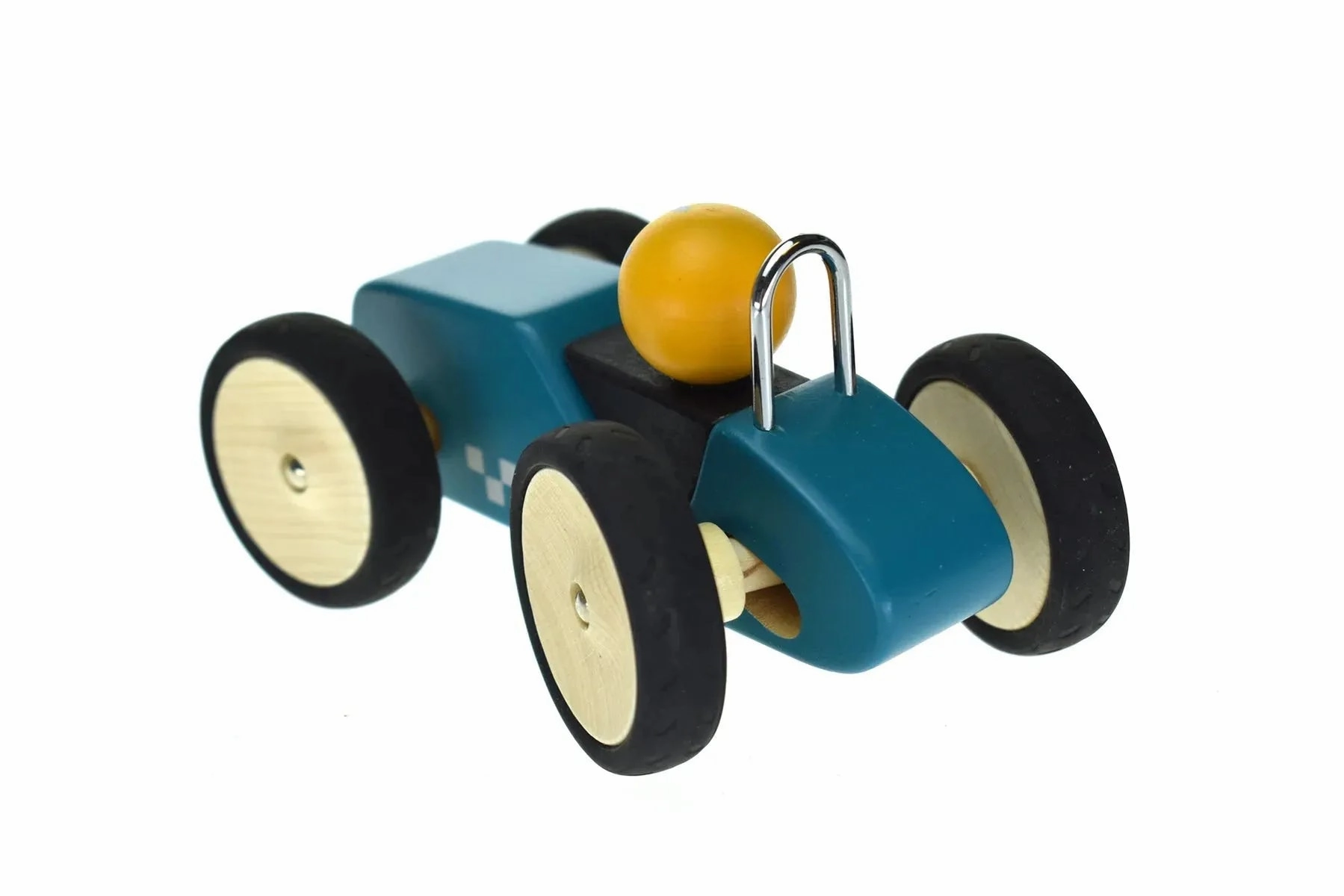 Kaper Kidz Toys Retro Racing Car Blue - Large