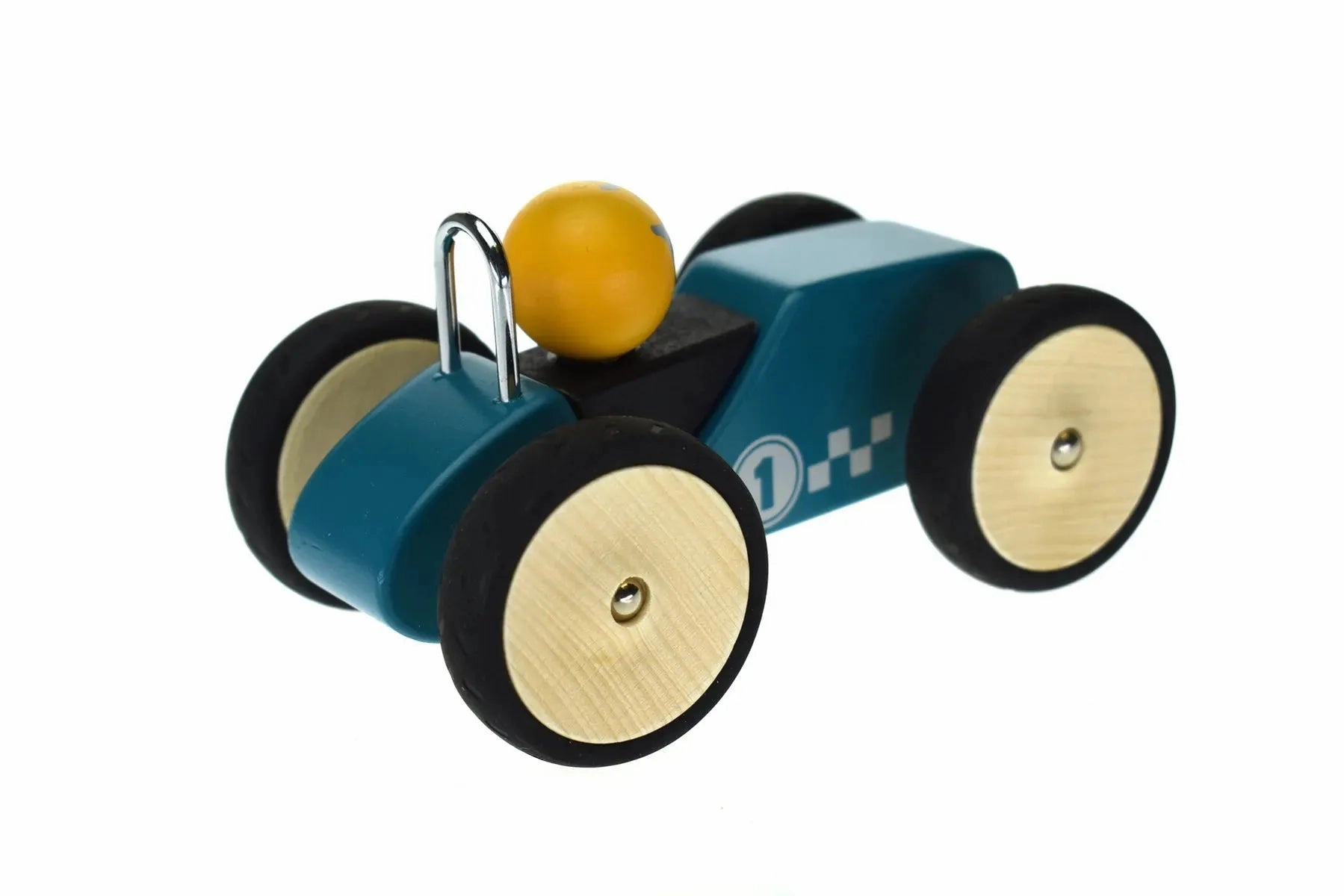 Kaper Kidz Toys Retro Racing Car Blue - Large