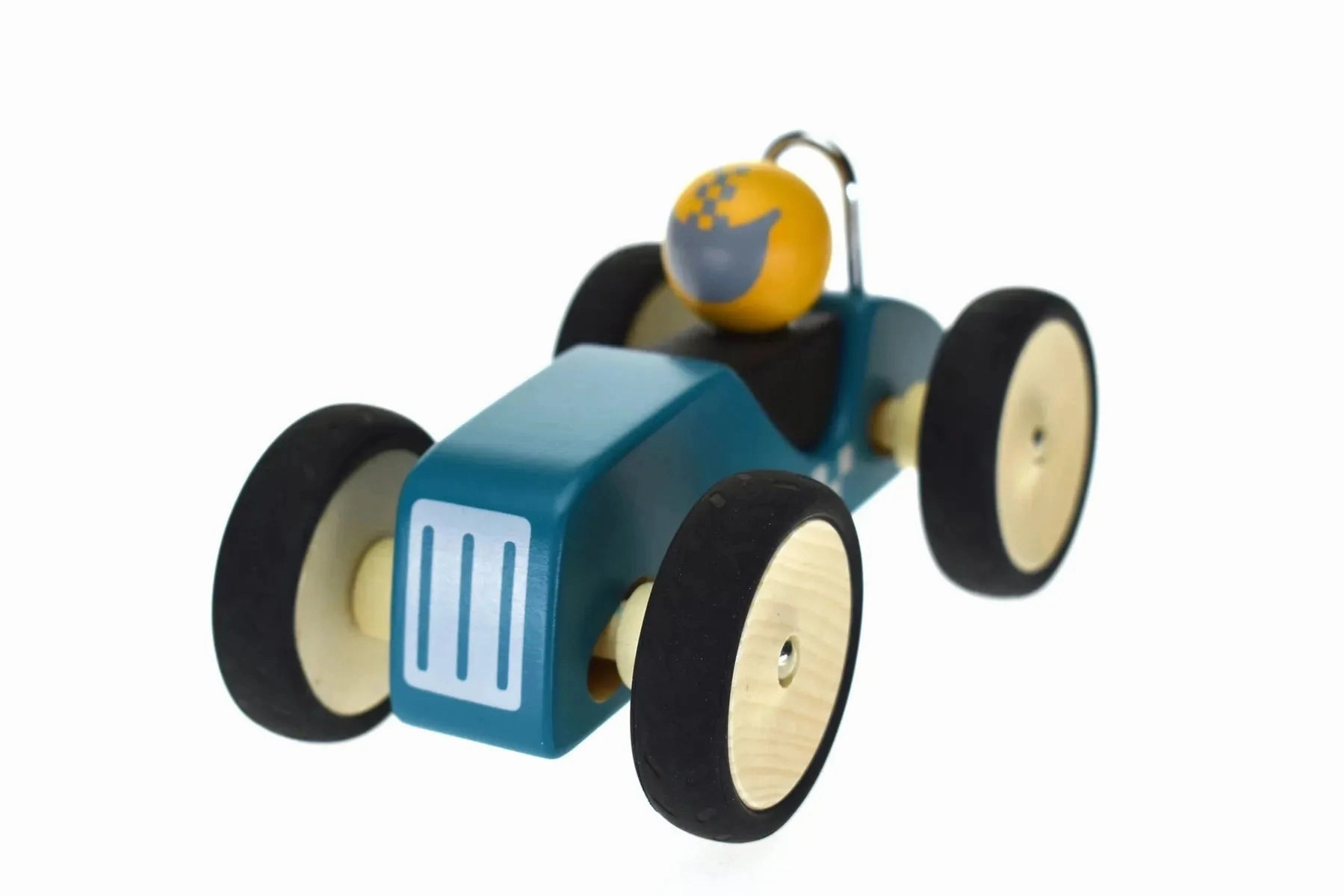 Kaper Kidz Toys Retro Racing Car Blue - Large