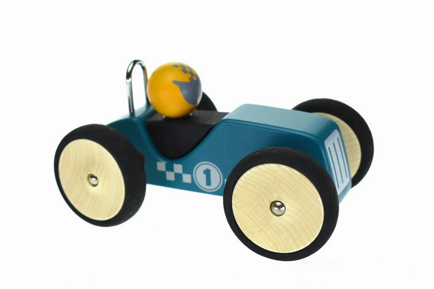 Kaper Kidz Toys Retro Racing Car Blue - Large