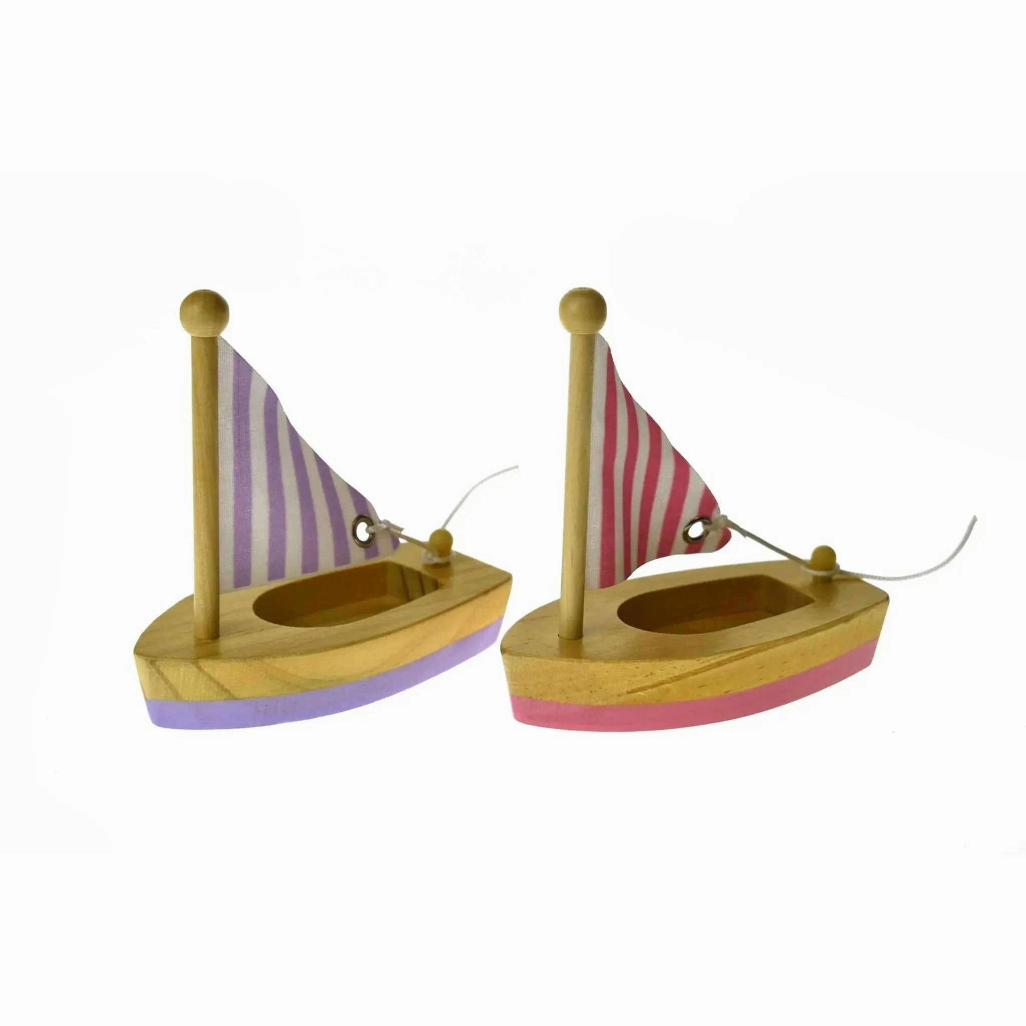 Kaper Kidz Toys Small Wooden Sailing Boat