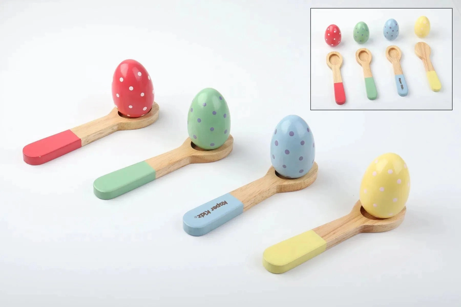 Kaper Kidz Toys Sundae Egg and Spoon Racing Game