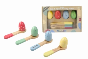 Kaper Kidz Toys Sundae Egg and Spoon Racing Game