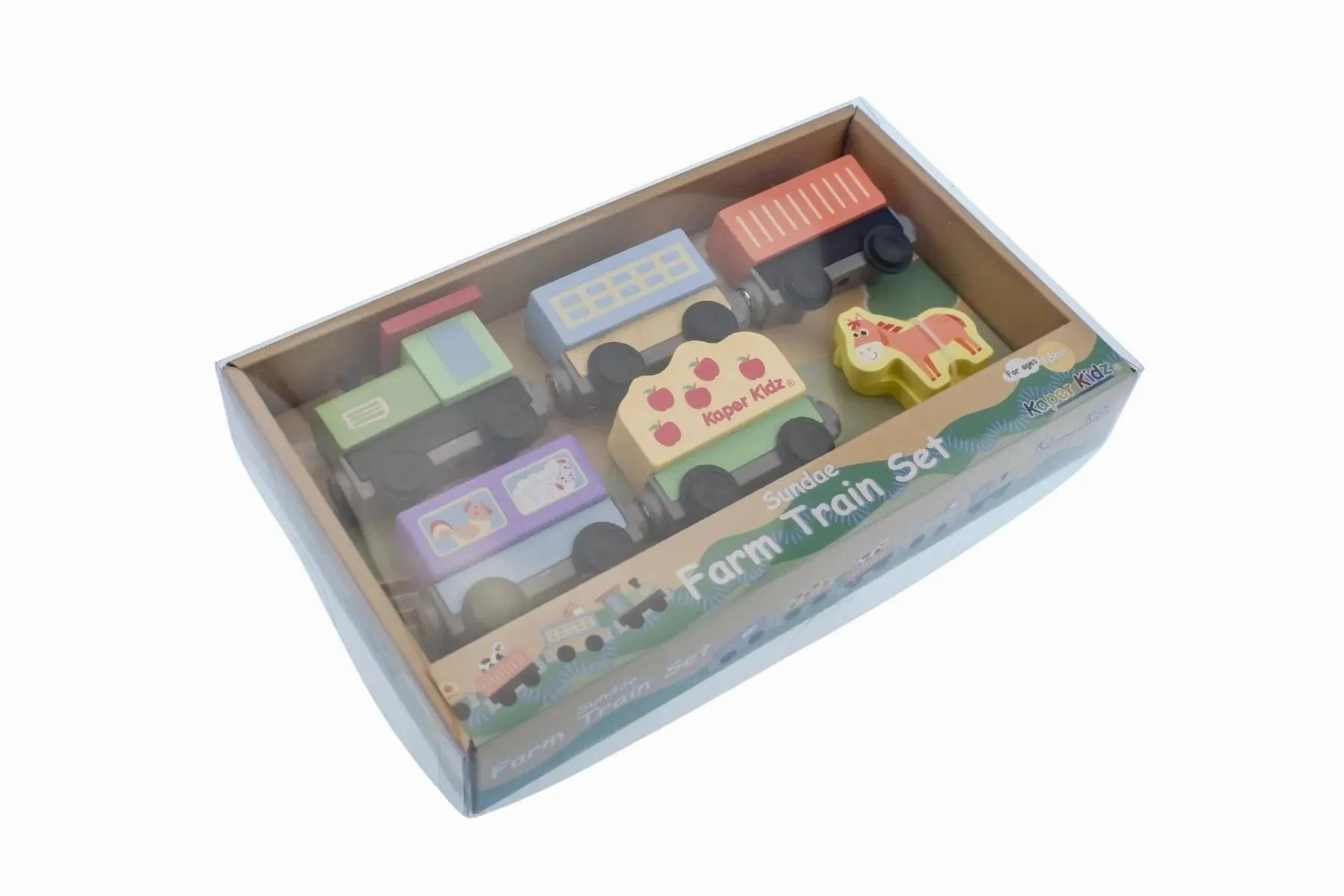 Kaper Kidz Toys Sundae Farm Train Set