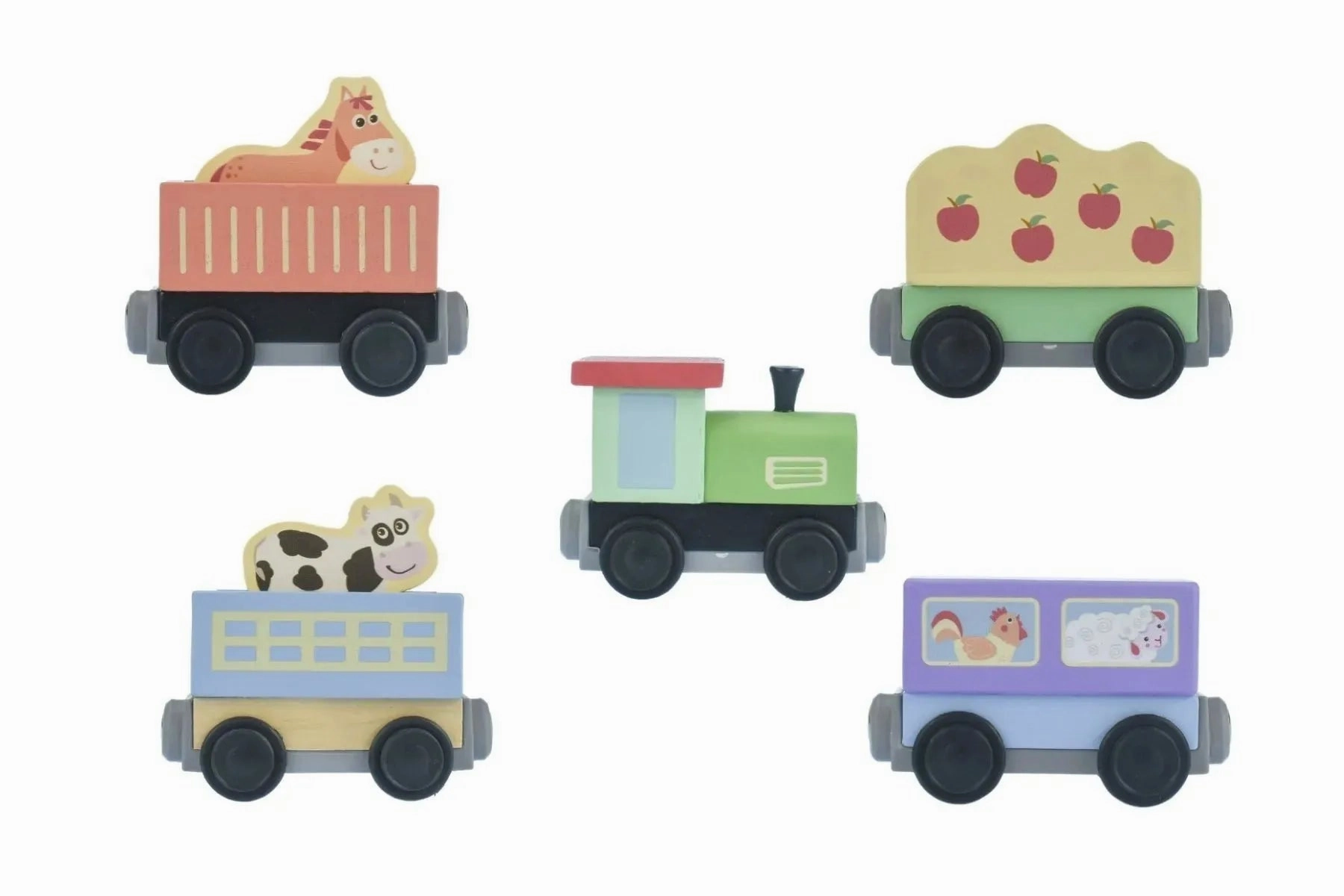 Kaper Kidz Toys Sundae Farm Train Set