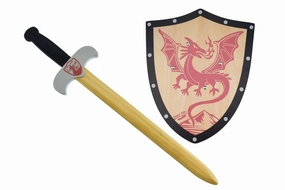 Kaper Kidz Toys Sword and Shield - Dragon