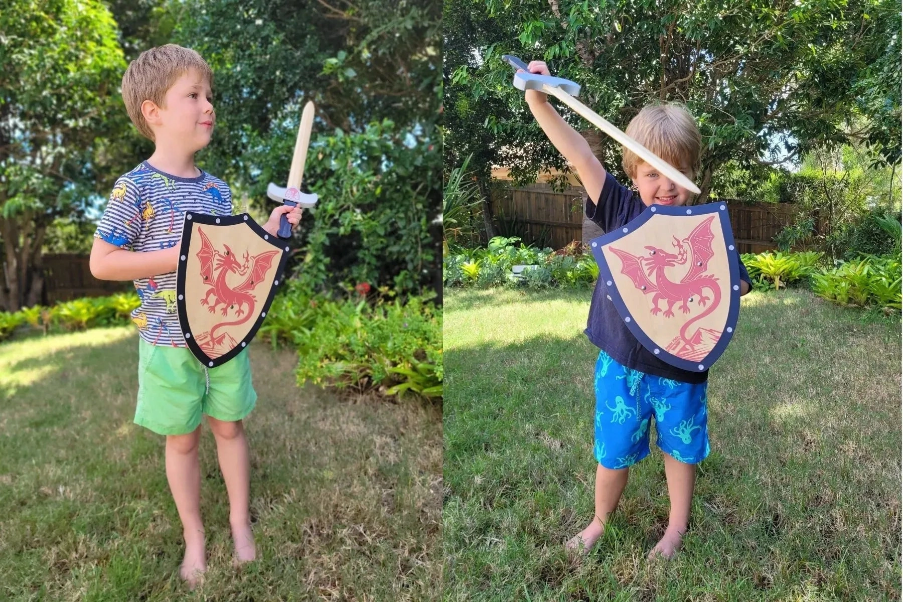 Kaper Kidz Toys Sword and Shield - Dragon