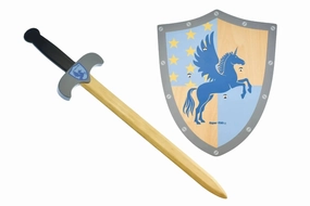 Kaper Kidz Toys Sword and Shield - Unicorn