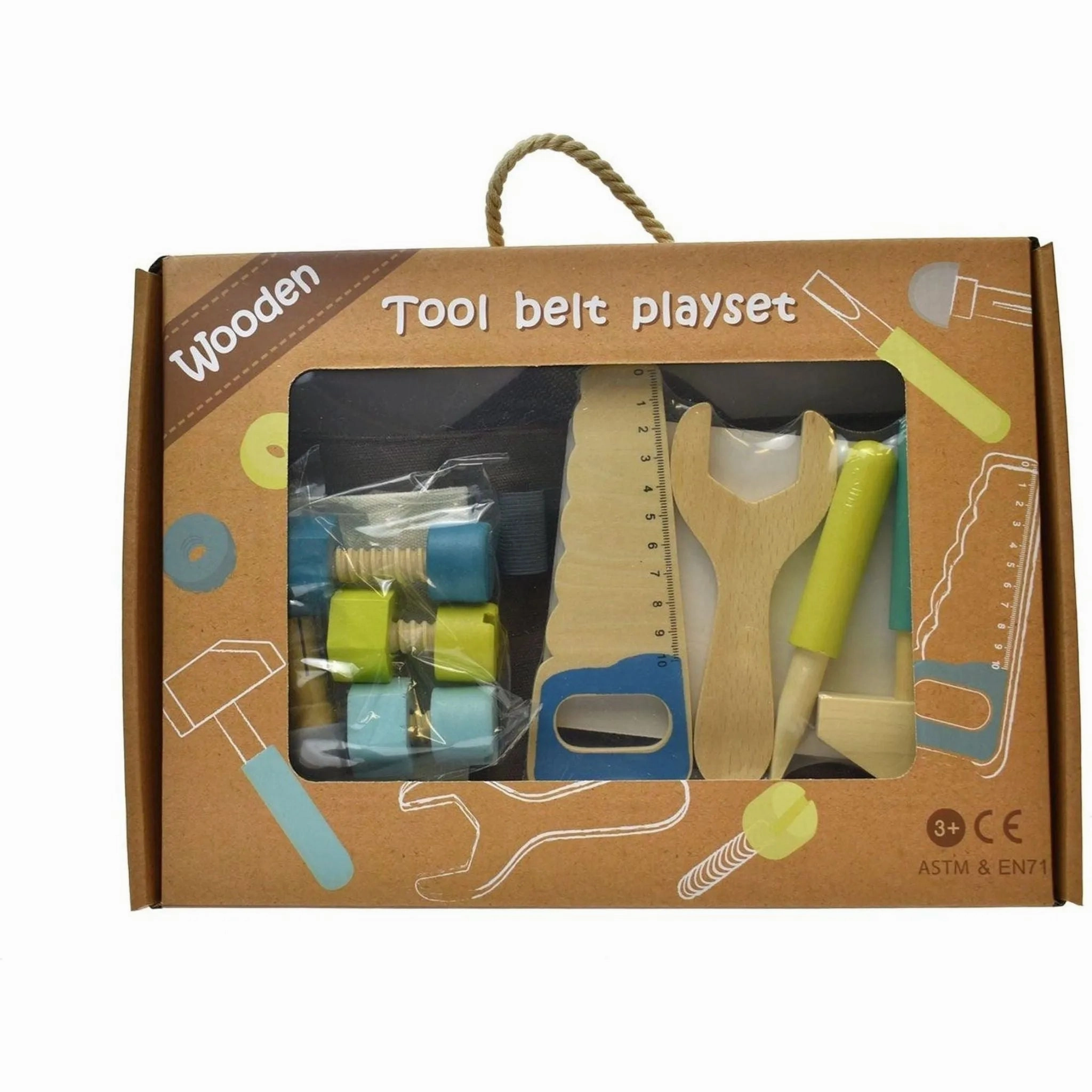 Kaper Kidz Toys Tool Belt Playset