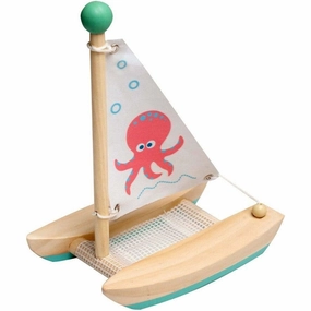 Kaper Kidz Toys Wooden Catamaran