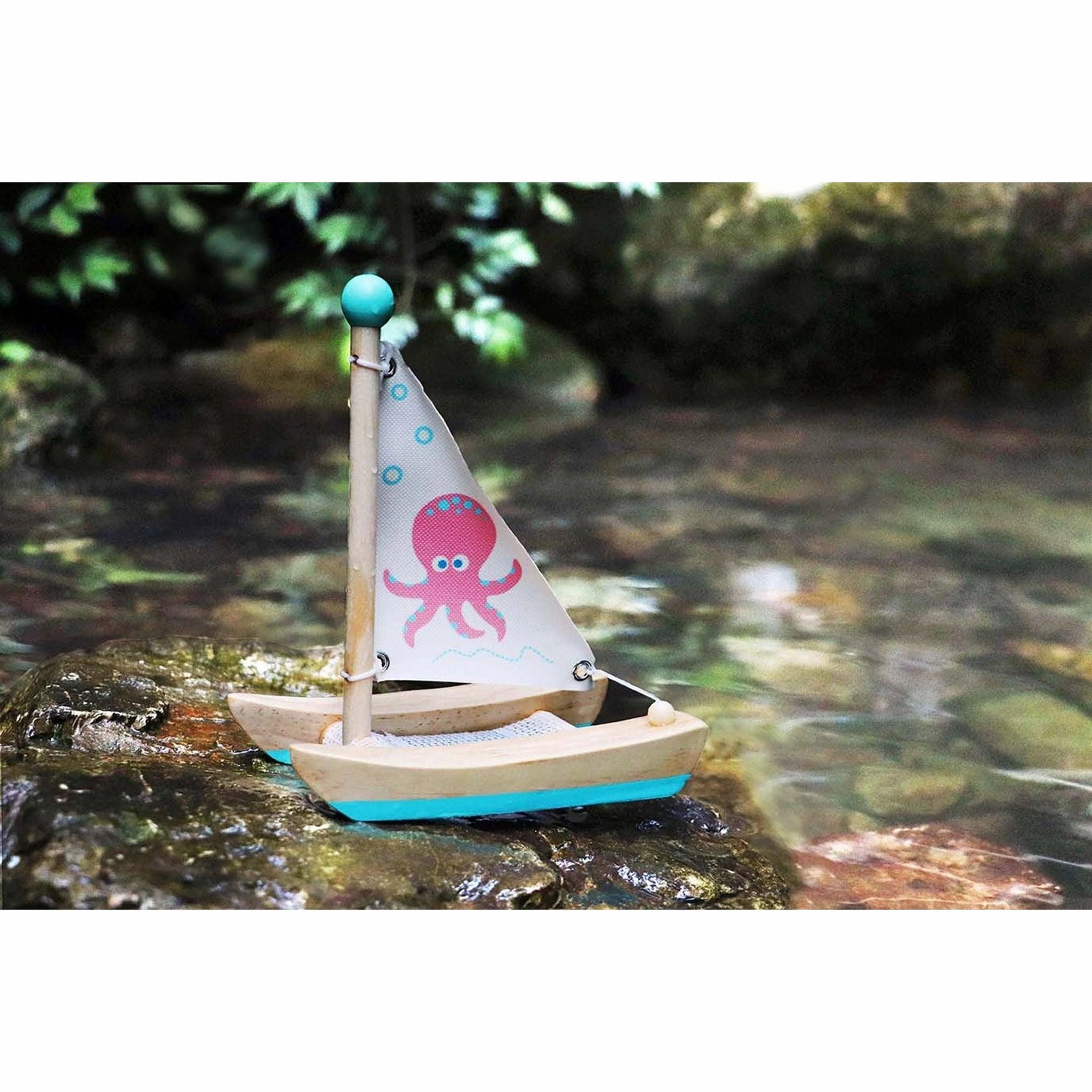 Kaper Kidz Toys Wooden Catamaran
