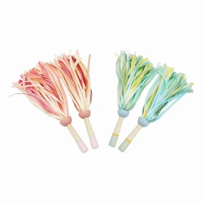 Kaper Kidz Toys Wooden Cheer Pom Poms