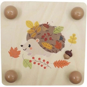 Kaper Kidz Toys Wooden Flower Press - Echidna