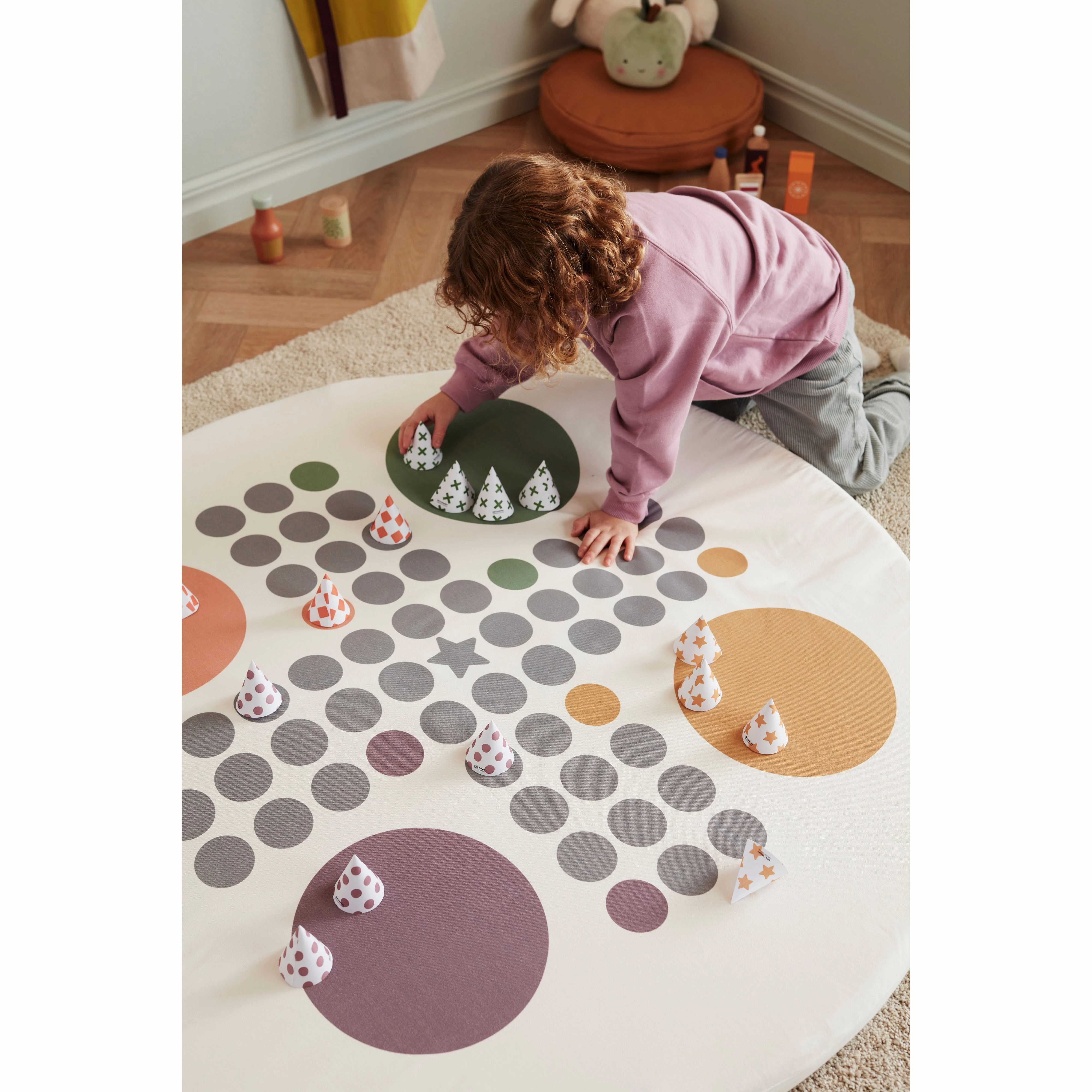 Kid's Concept Floor Mattress Ludo Game