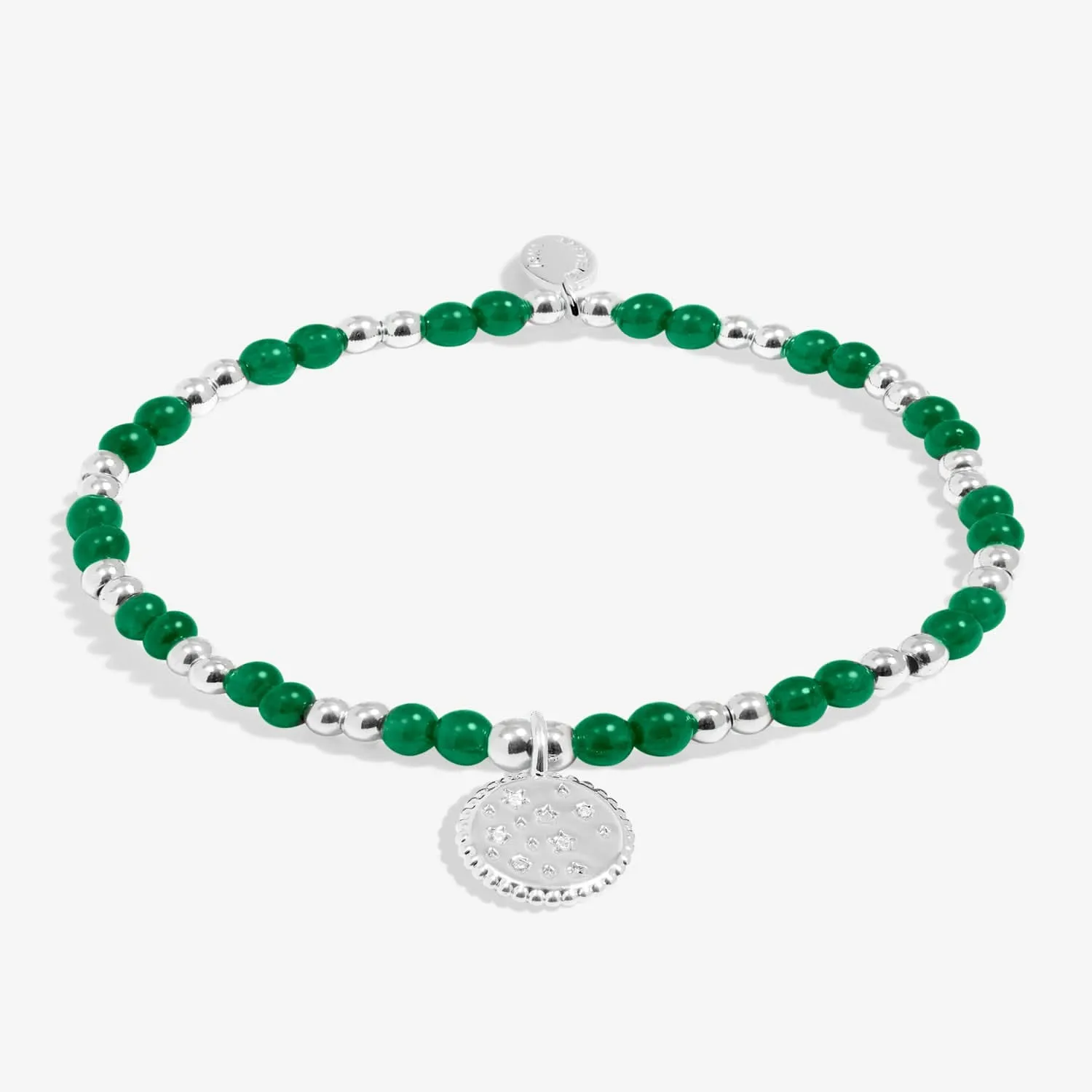 Bracelet en argent plaqué avec pierre de naissance de mai pour enfants C786 Joma Jewellery
