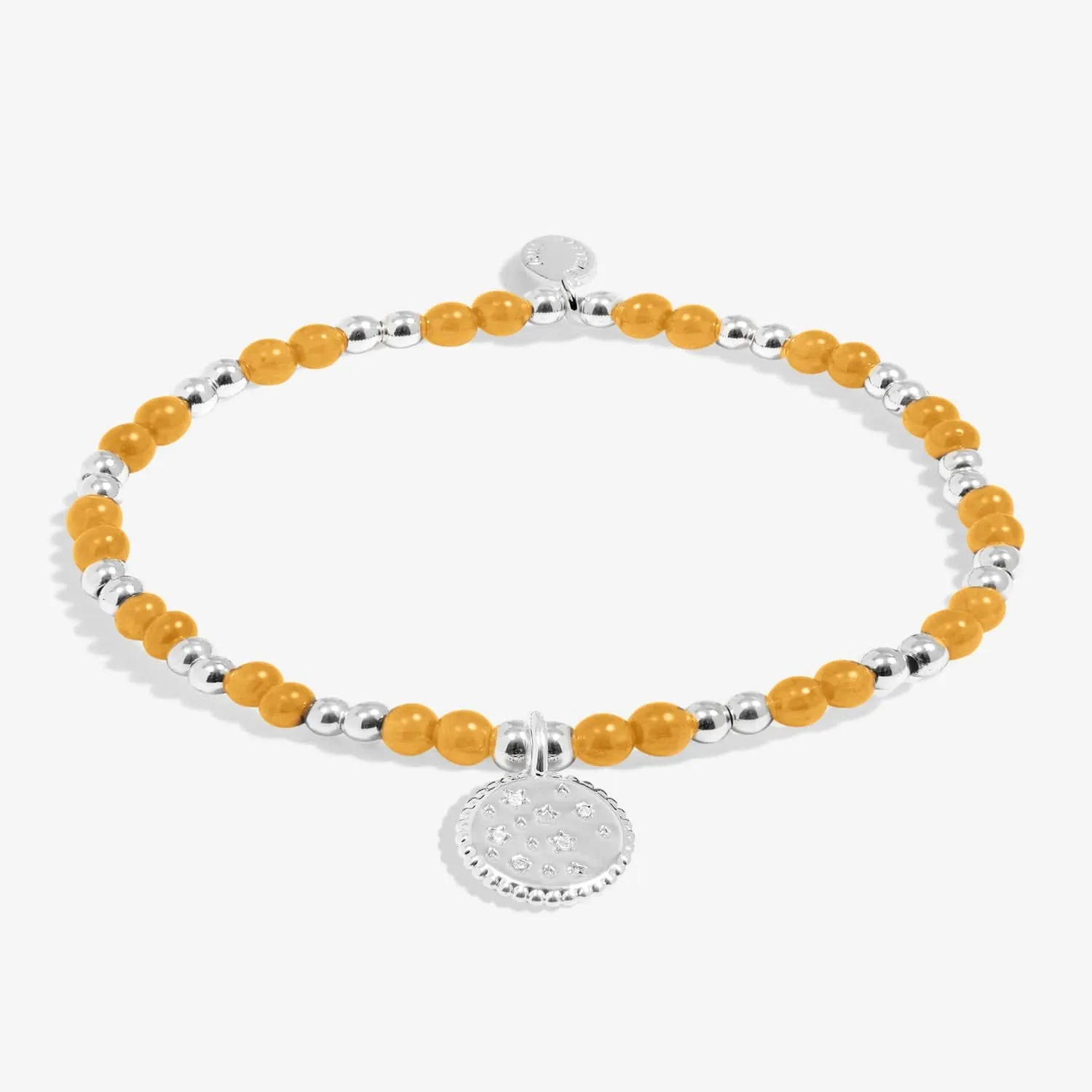 Bracelet pour enfants en argent plaqué avec pierre de naissance de novembre C792 Joma Jewellery