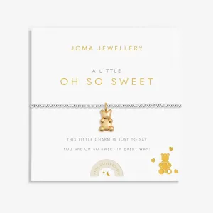 Bracelet pour Enfants Un Peu Oh Si Doux en Argent Doré C773 Joma Jewellery