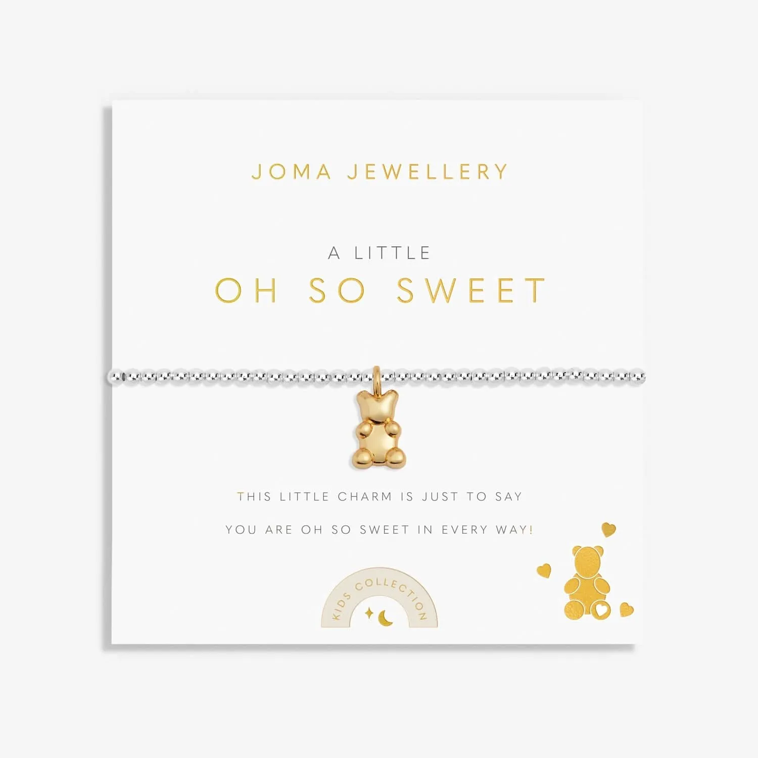 Bracelet pour Enfants Un Peu Oh Si Doux en Argent Doré C773 Joma Jewellery
