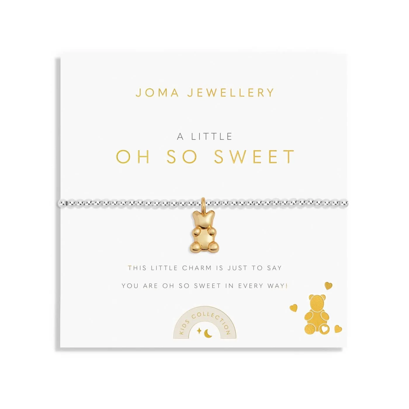 Bracelet pour Enfants Un Peu Oh Si Doux en Argent Doré C773 Joma Jewellery