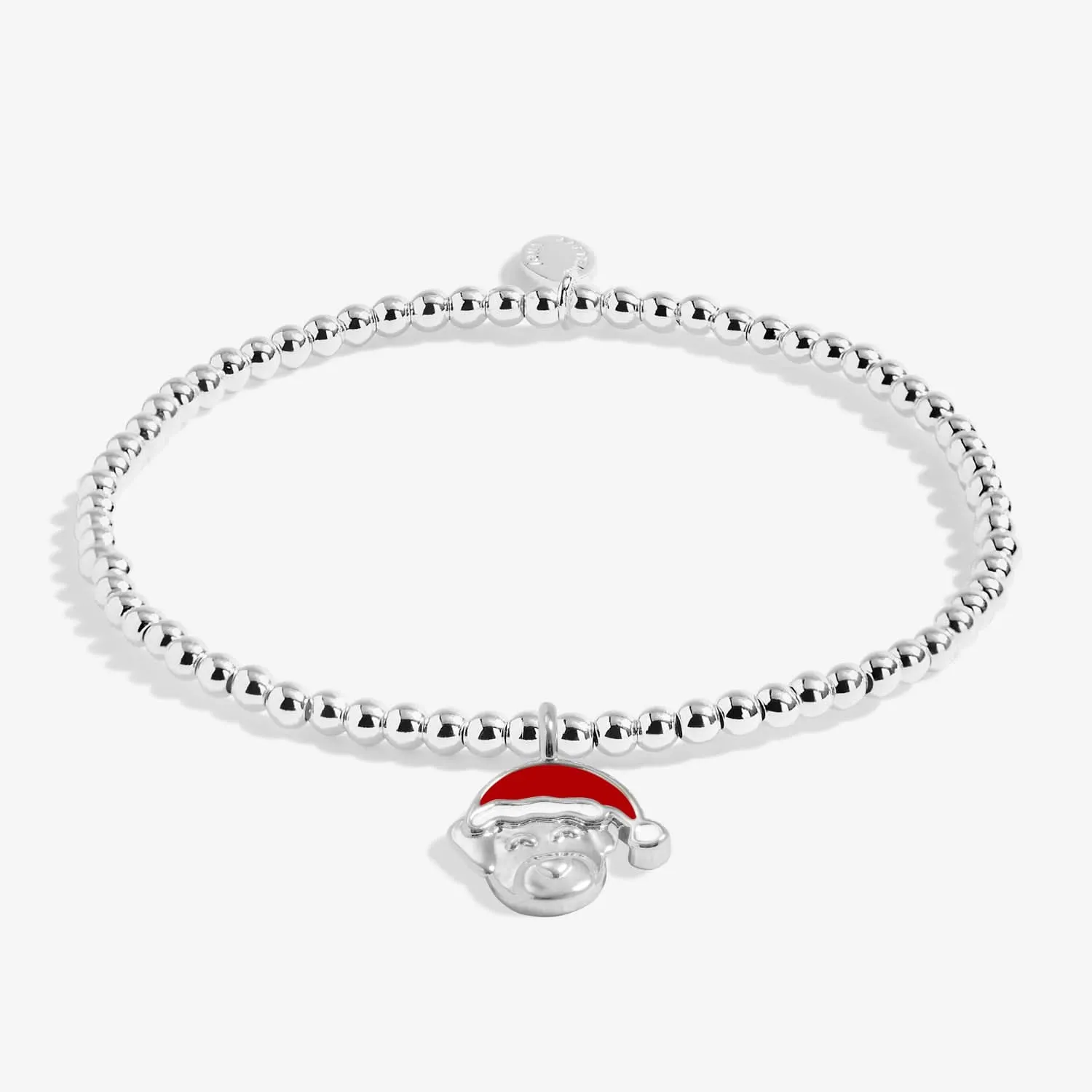 Bracelet en argent plaqué Petites Pattes de Père Noël pour enfants C758 Joma Jewellery